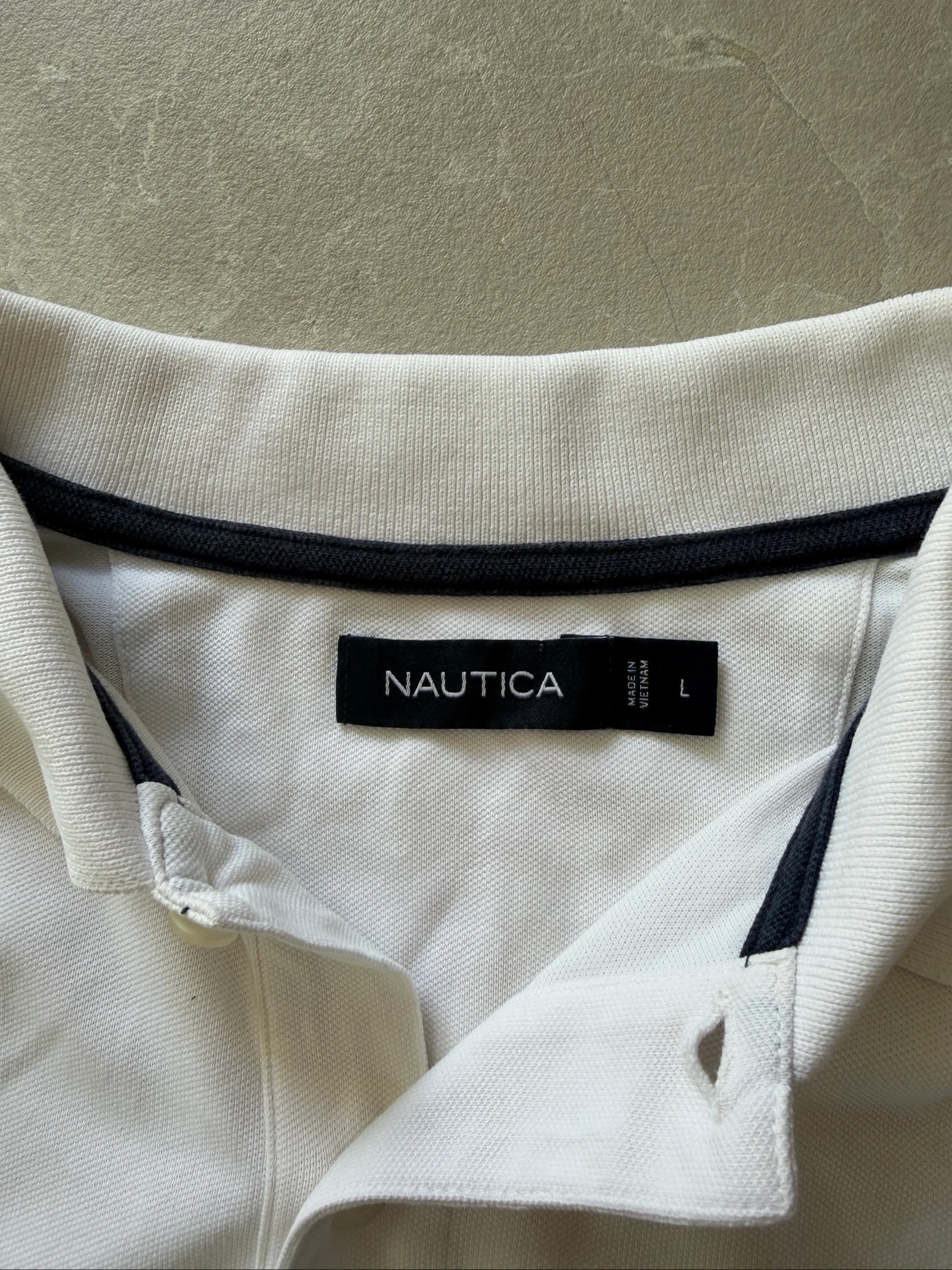 Polo Nautica blanco clásico - Talla L – photo 4